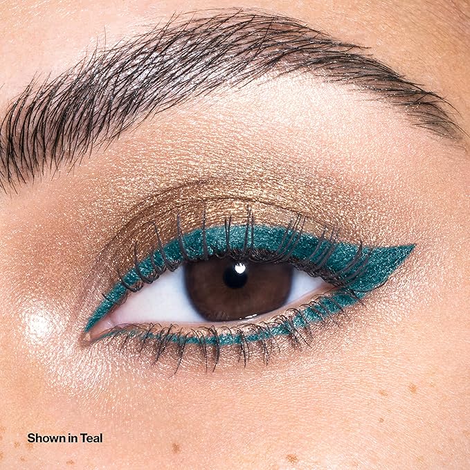 Revlon ColorStay Pencil Waterproof Eyeliner, Smudge-Proof, Eye Makeup with Built-In Sharpener, Packaging May Vary, 210 Teal, 0.01 oz